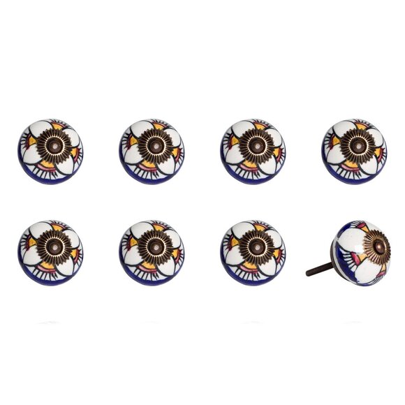 Knob-It Home Decor Classic Cabinet & Drawer Knobs | 8-Piece | K000012 - Picture 1 of 3